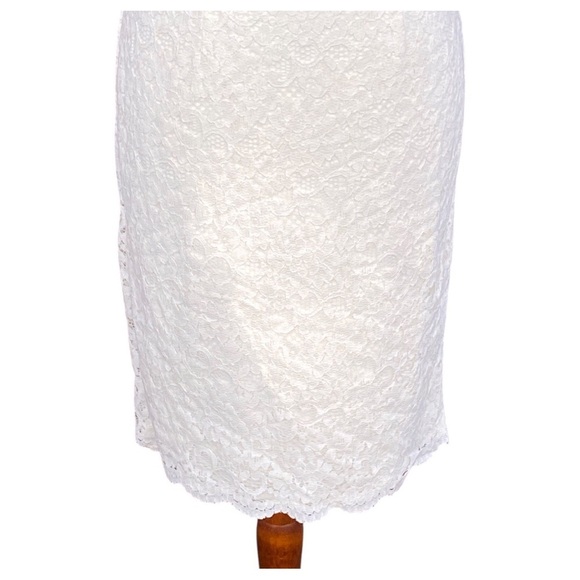 NWT WHBM Sleeveless Lace Sheath Dress - Picture 4 of 9